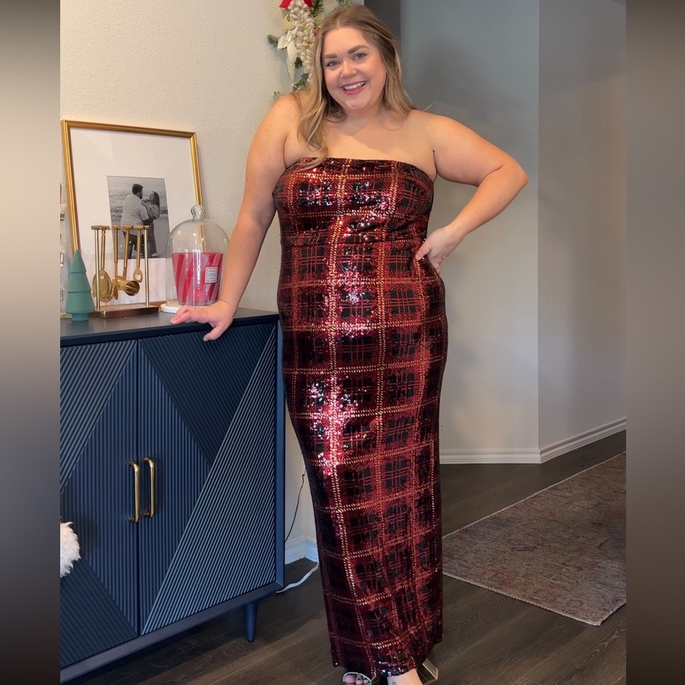 Eloquii sequin gown